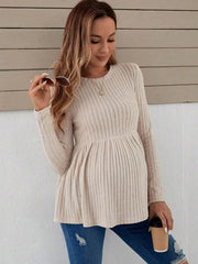 Autumn Maternity Top