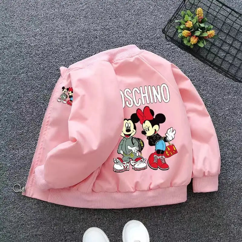 Cartoon Mickey Minnie Kids Jacket