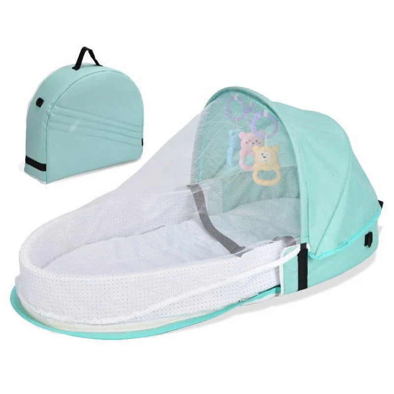Folding Crib Travel for Newborn