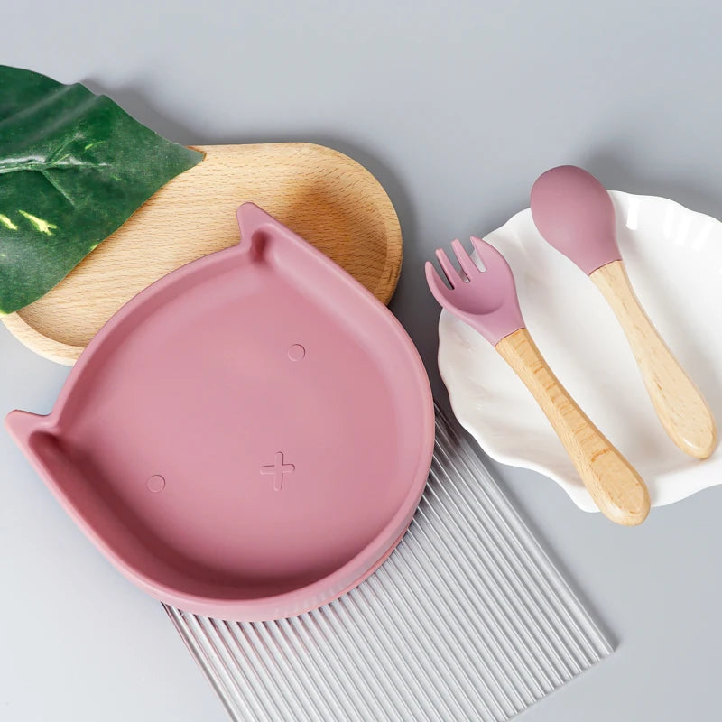 Silicone Cartoon Shape Plates