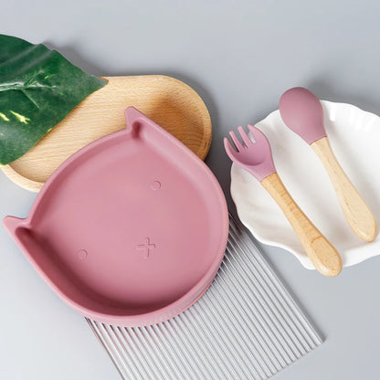 Silicone Cartoon Shape Plates