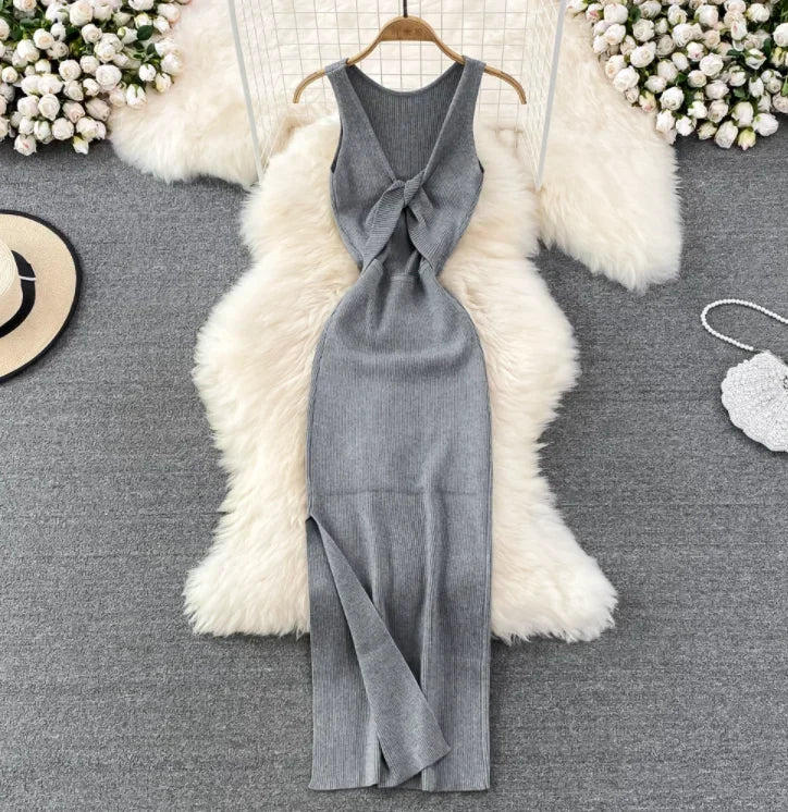 Summer Sleeveless Maternity Dress