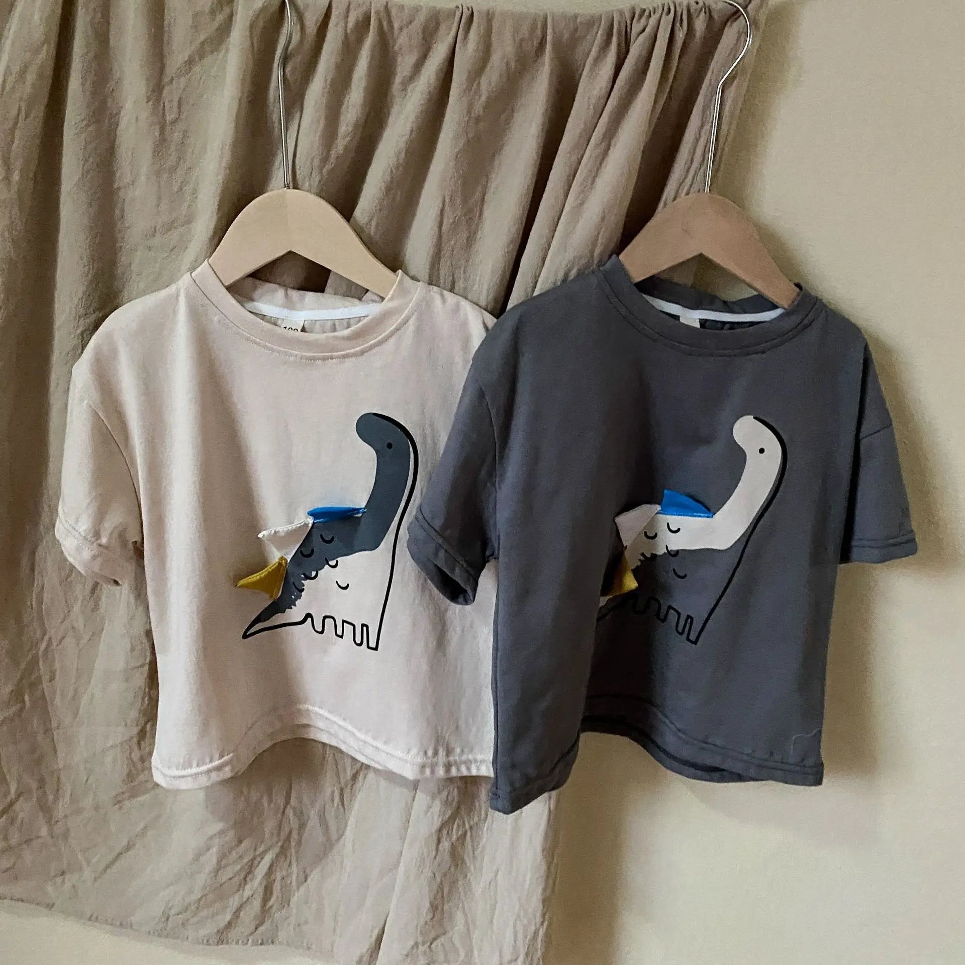 Dinosaur Half Sleeve Shirt - PAMU8