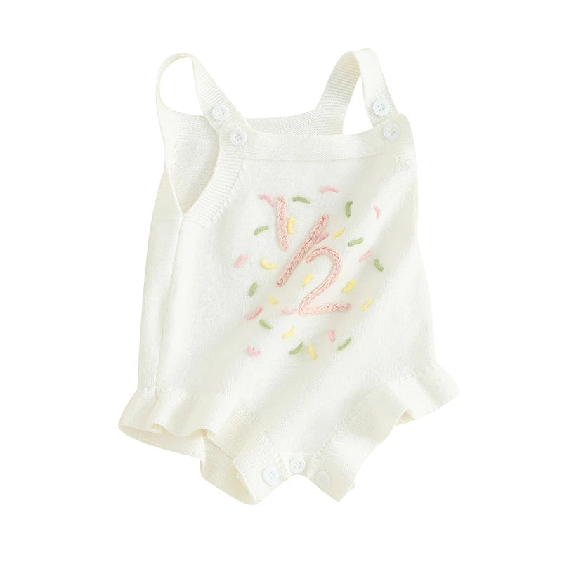 Baby Girl Birthday Romper