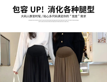 A Line  Casual Pregnancy skirt