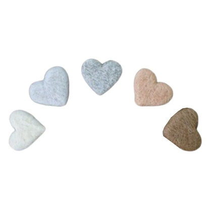 5Pcs Baby Wool Felt Stars Photography Accessories - PAMU8