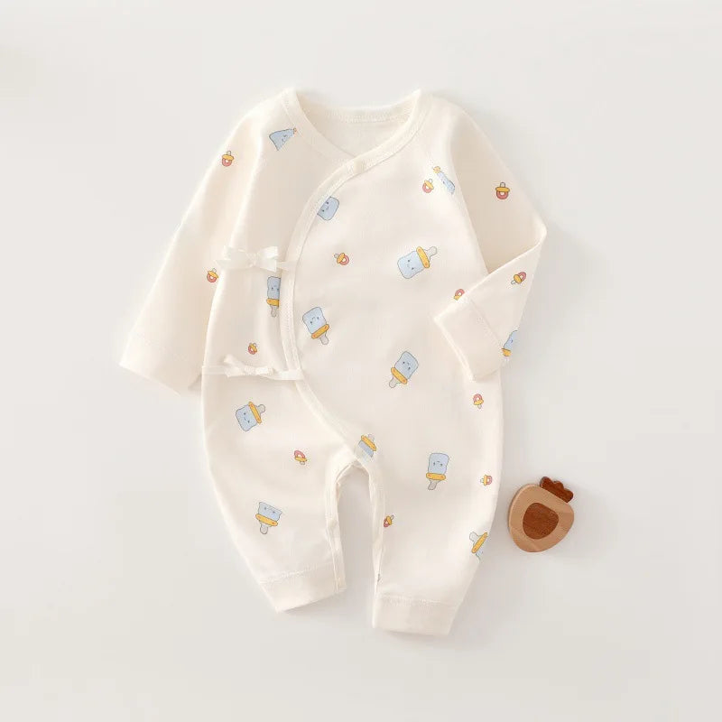 Butterfly Cotton Baby Jumpsuit