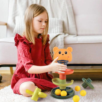 2-7 Layes Track Rolling Ball Pile Toy