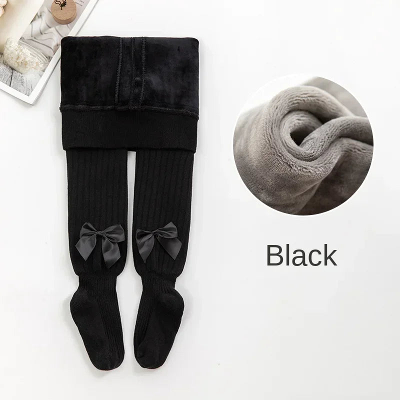 Winter Velvet Warm Girl Tights