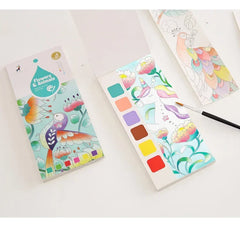 Portable Children Watercolor Painting Book - PAMU8