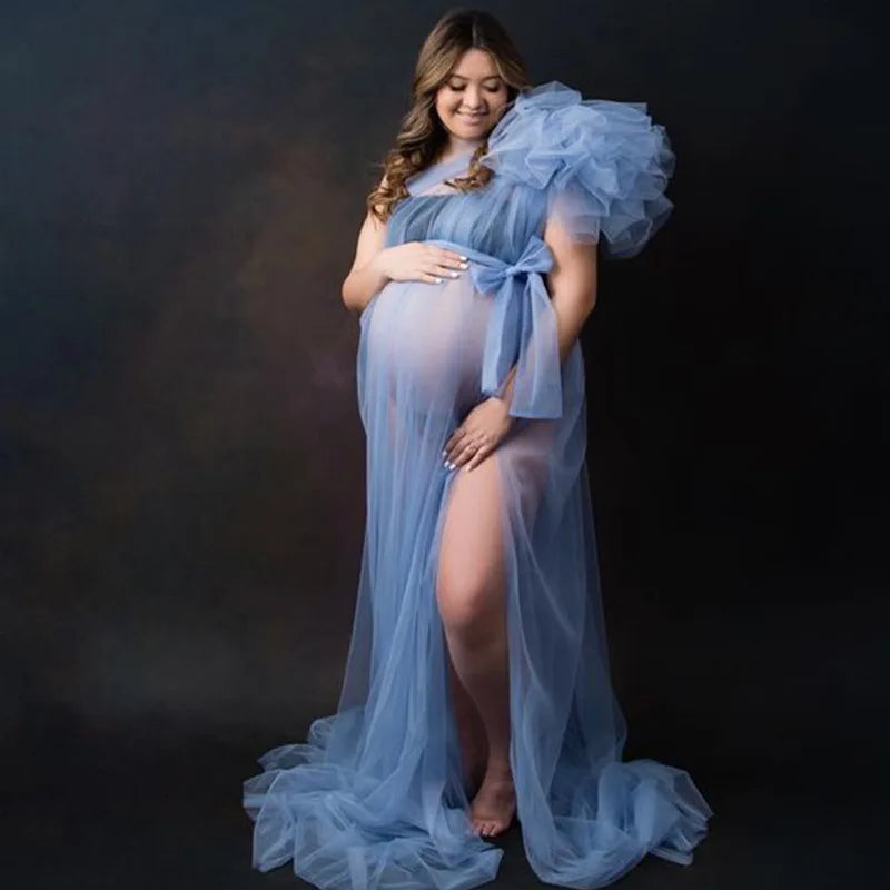 Black Pregnancy Gown