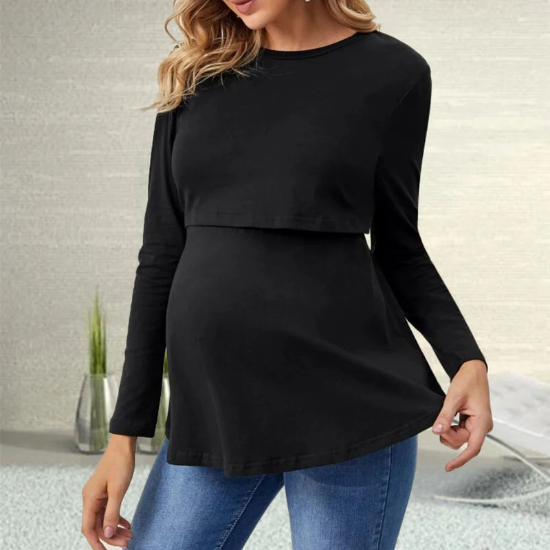 Maternity Nursing Shirts – Breastfeeding Tops