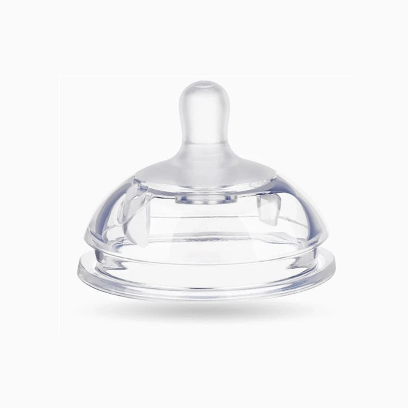 Baby Bottle with Silicone Handle