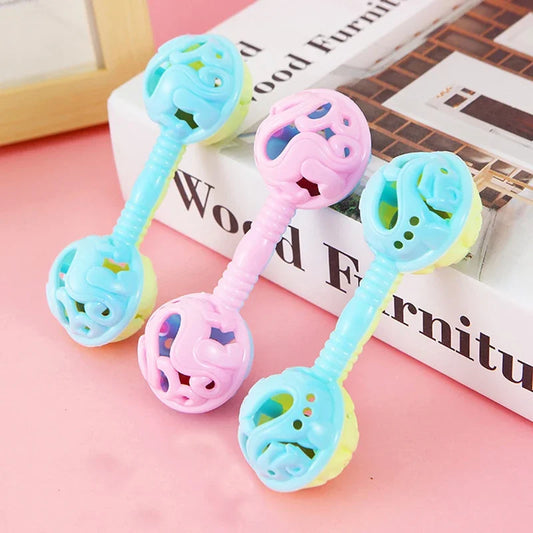 Double-Headed Hand Rattle Children's Party Toy - PAMU8