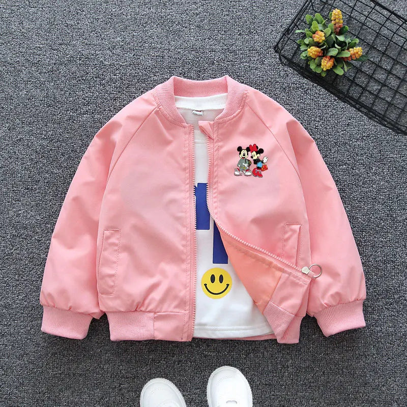 Cartoon Mickey Minnie Kids Jacket