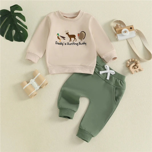 Long Sleeve Embroidered Sweatshirt