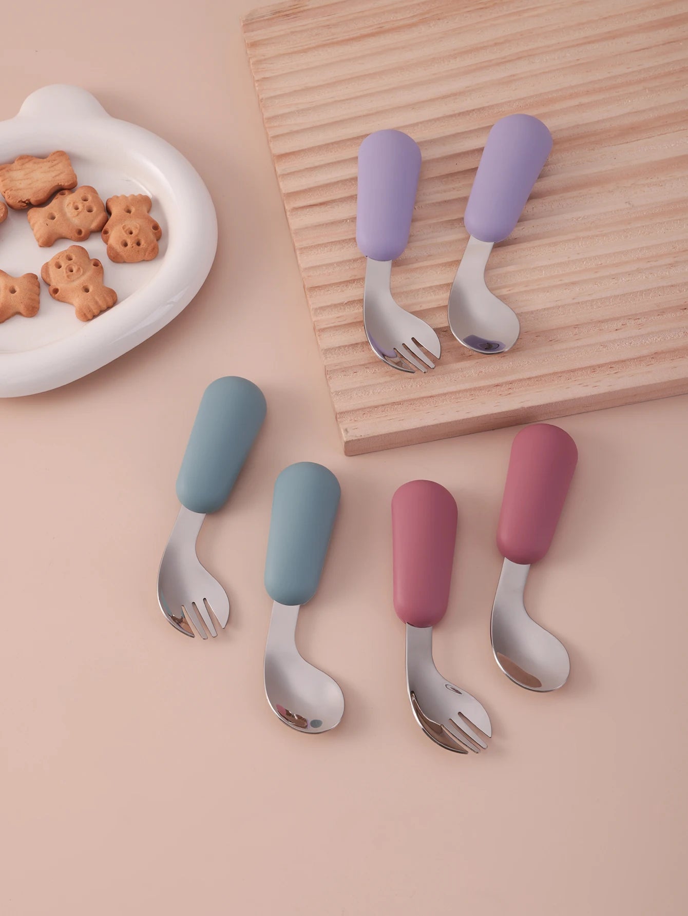 2PCS Spoon Fork Set
