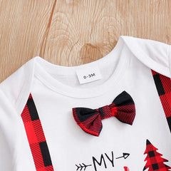 Christmas Triangle Jumpsuit Set