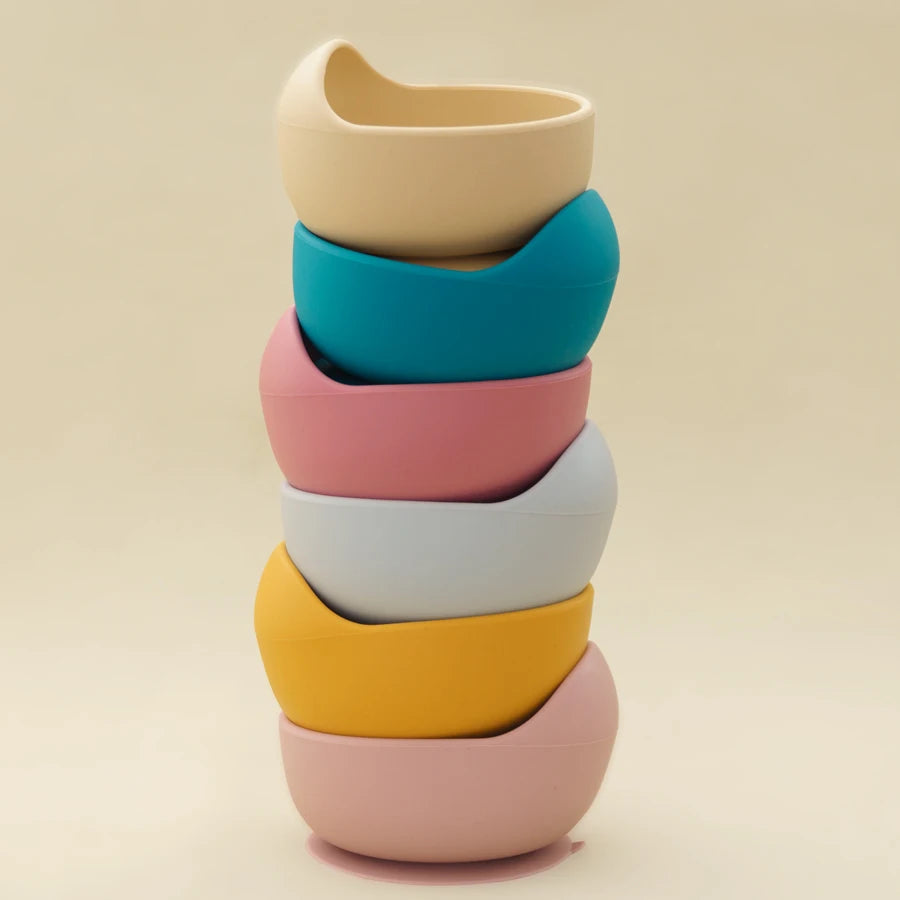 3PCS Baby Silicone Feeding Set - PAMU8