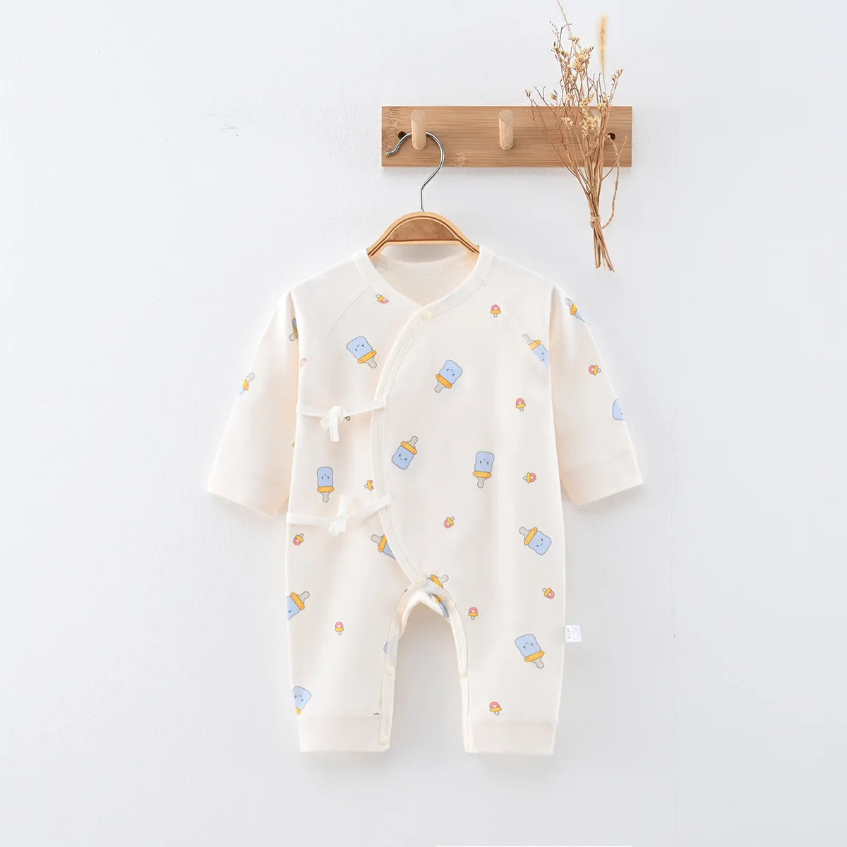 Butterfly Cotton Baby Jumpsuit