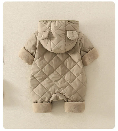 Baby Warm Fleece Jumpsuit