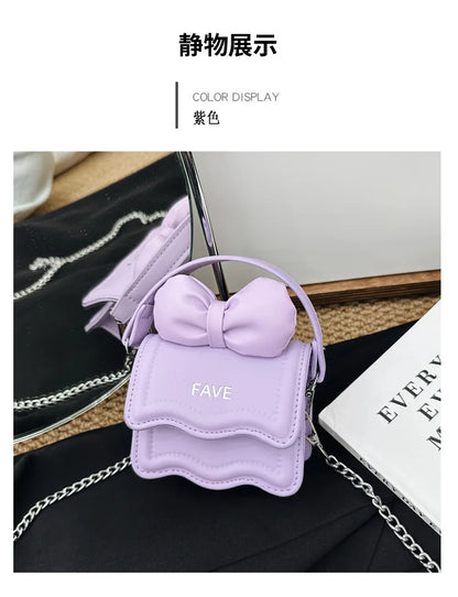 Sweet Bow Shoulder Bags