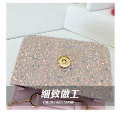 Pearl Beaded Shoulder Bag