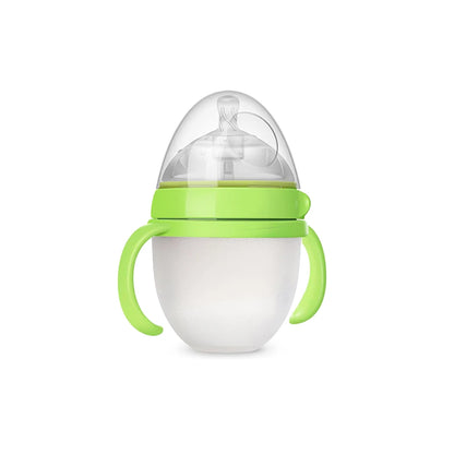 Baby Bottle with Silicone Handle