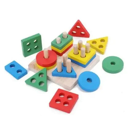 Permanence Box Carrots Child Wooden Toys - PAMU8