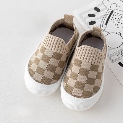 Classic Plaid Non-Slip Sneakers Sport Shoes - PAMU8