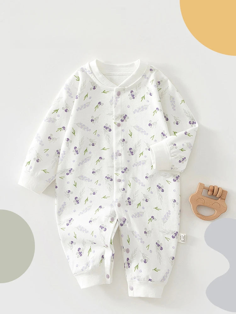 Long Sleeve Infant Cotton Romper