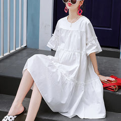 Cotton Chiffon Maternity Dress