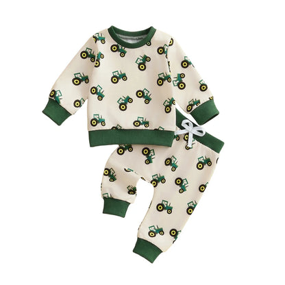 Tractor Print  Sweatshirt
