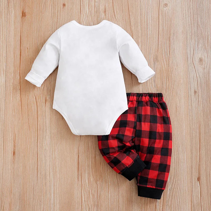 Christmas Triangle Jumpsuit Set
