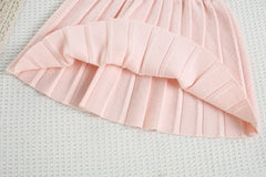Cute Flower Bow Girls Outfit