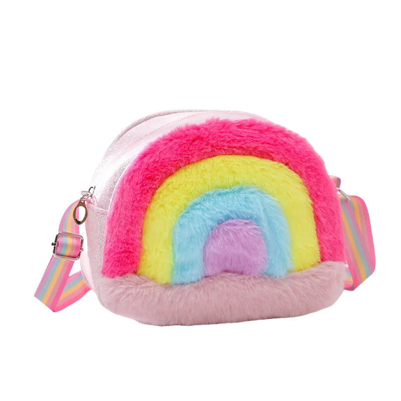 Rainbow Design Shoulder Bags