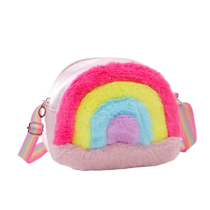 Rainbow Design Shoulder Bags