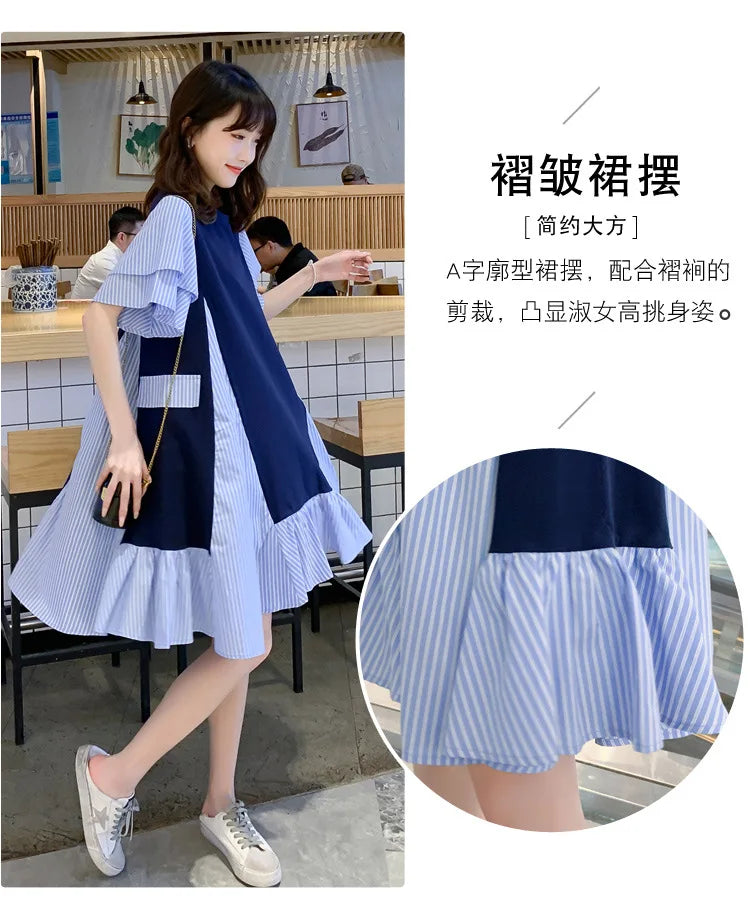 Fashion New Casual Maternity Dress