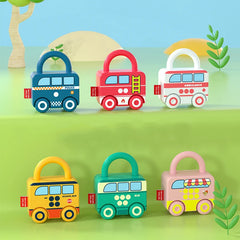 Baby Learning Lock with Key Car Toy