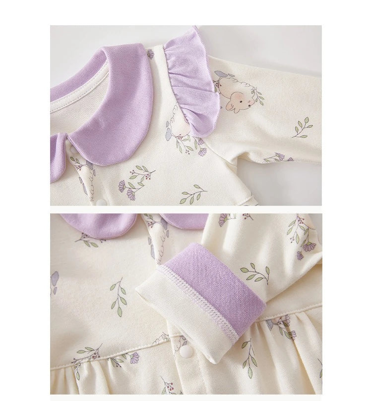 Pure Cotton Newborn Girl Outfit
