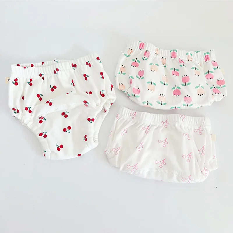 Reusable Cloth Diapers, 3-Pack Washable Training Pants