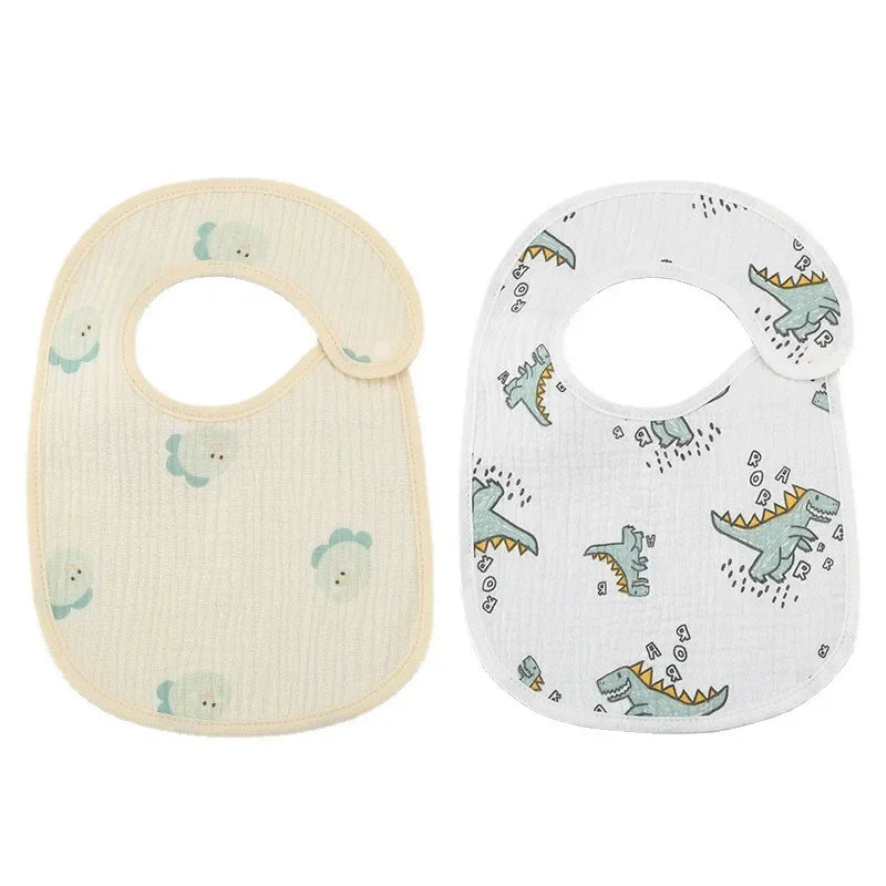 2pcs Waterproof Baby Bibs