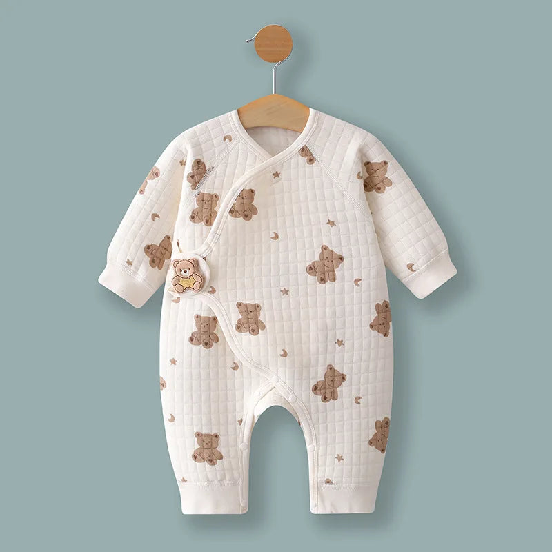 Winter Newborn Baby Cotton Jumpsuit