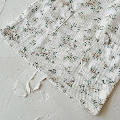 Ruffled Floral Print Dress