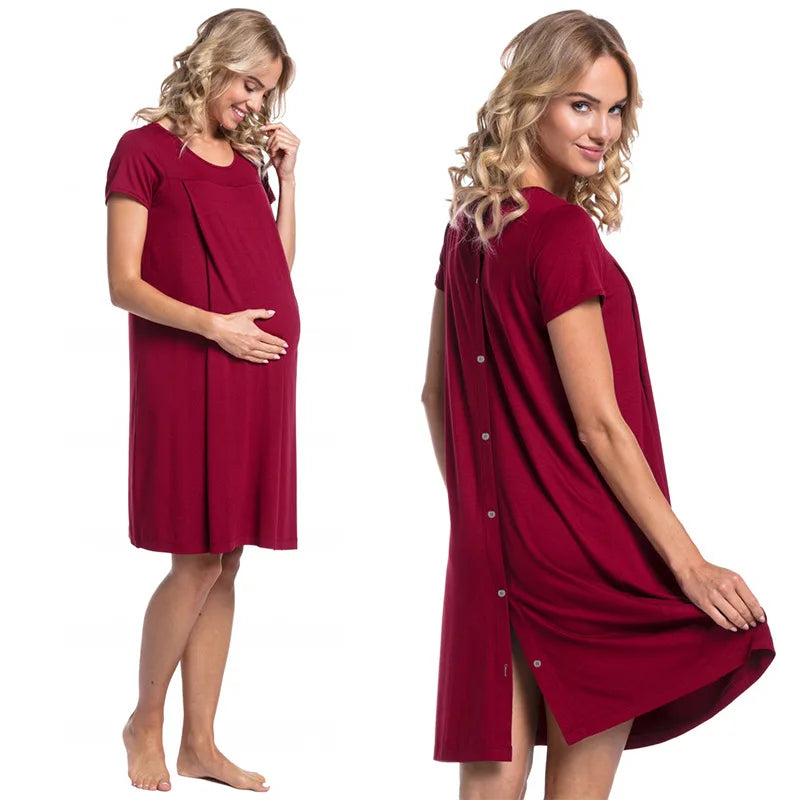 Postpartum Nursing Dress