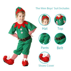 Christmas Kids Santa Costume
