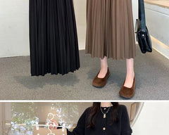 A-Line Casual Maternity Skirt
