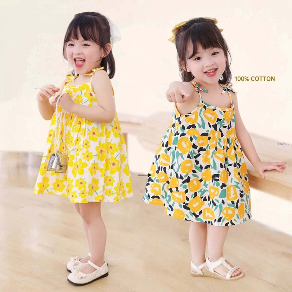Kids Cotton Casual Dress