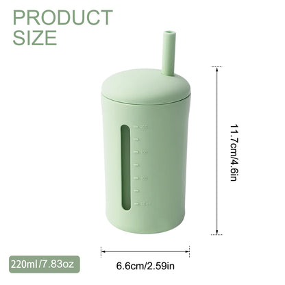 Safe Bottle Cup with Straw For Kids - PAMU8