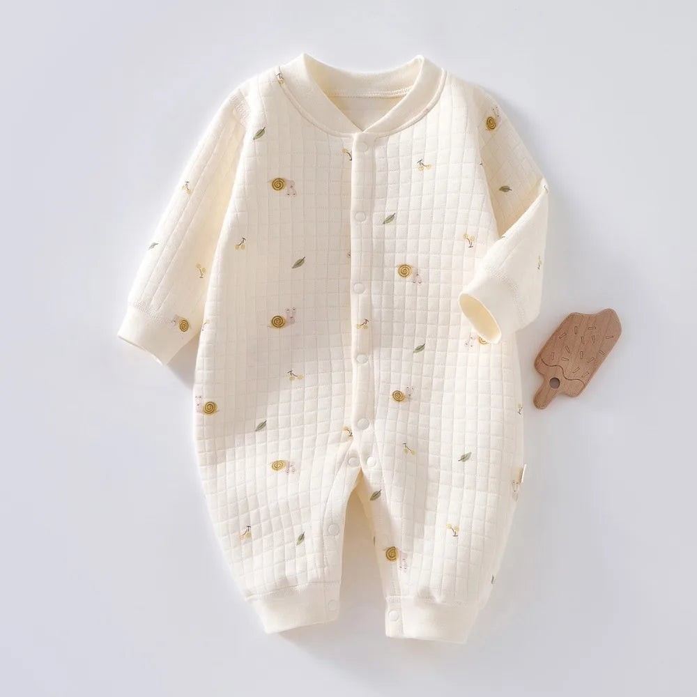 Cute Pattern Baby Cotton Suit